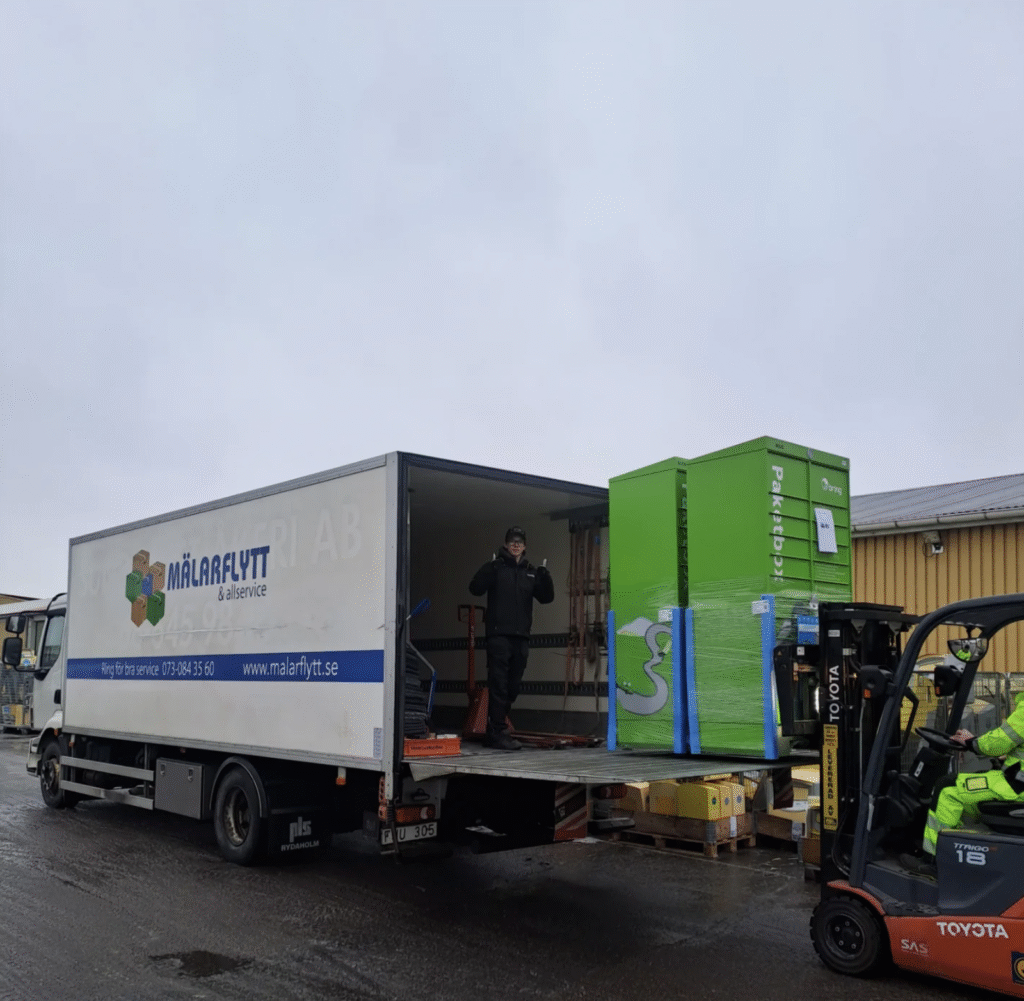 Mälarflytt & Allservice hjäper kund i Västerås med flytt.